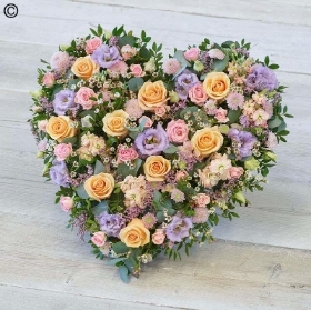 Florist Choice Heart Pastel